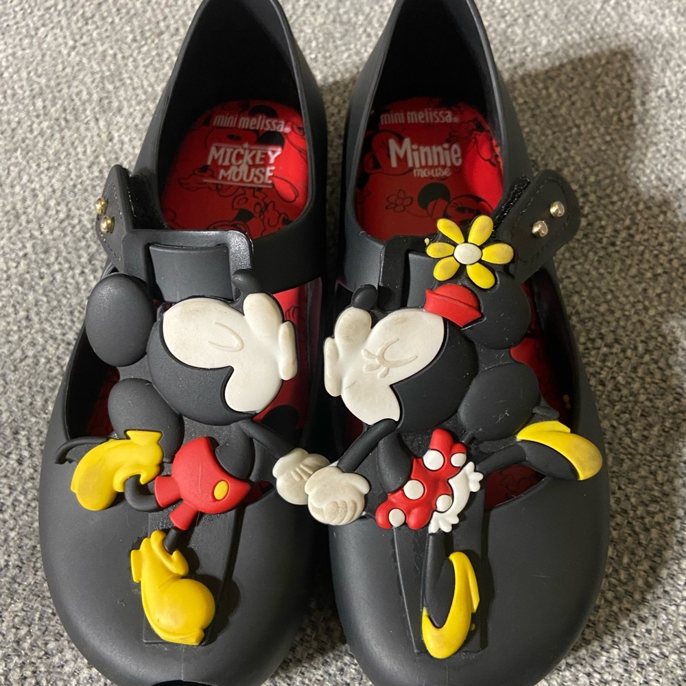 Girl’s Mini Melissa Mickey Mouse Minnie Shoes 12